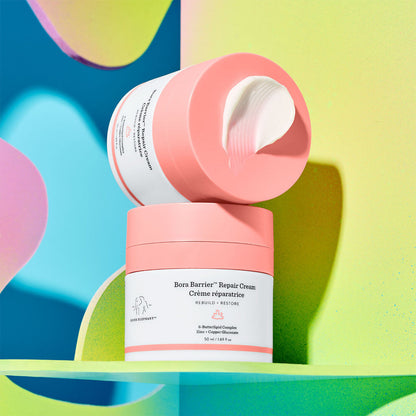 Drunk Elephant Bora Barrier Repair Cream - 50 ml/1.69 fl oz - Ultra-Rich Moisturizer - Clean Clinical Skincare - Cruelty-Free - Dermatologist-Tested - Free of Essential Oils, Silicones, and Fragrance